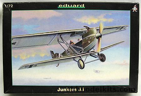 Eduard 1/72 Junkers J-I, 7046 plastic model kit